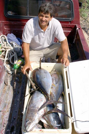 Fish for people of Puerto Lopez Mateos.