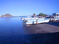 Hotel Serenidad launch ramp, Baja California, Mexico.