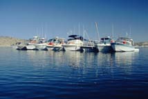 Photo of Vagabundo boat raft up, Sea of Cortez, Mexico.