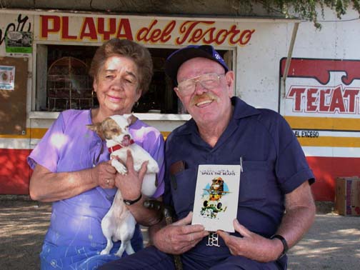 Photo Jimmy and Lupe Smith, Los Barriles, Baja California Sur, Mexico.