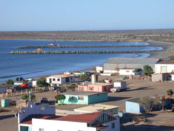Photo of marina at Santa Rosalillita for Escalera Nautica, Baja California, Mexico.