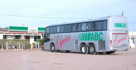 Bus at Mulege, Baja California Sur, Mexico, Photo