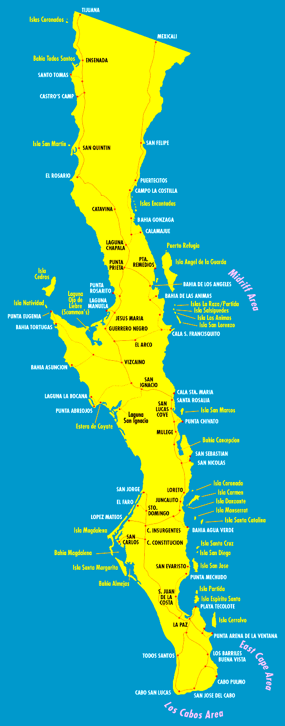 Baja Map