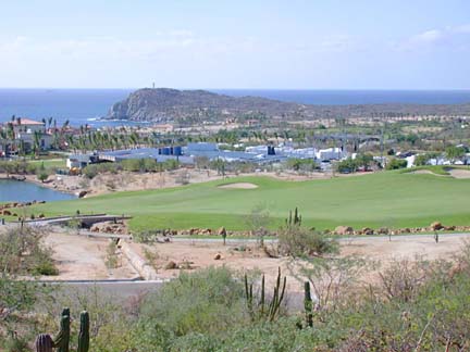 Photo collapsed APEC dome at Cabo San Lucas, Mexico.