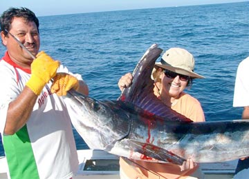 Photo of Cabo San Lucas marlin fishing.