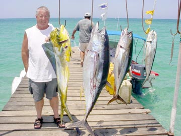 East Cape tuna fishing photo.