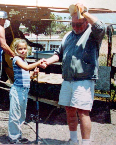 Photo of Fred Hoctor at Ensenada, Baja California, Mexico.