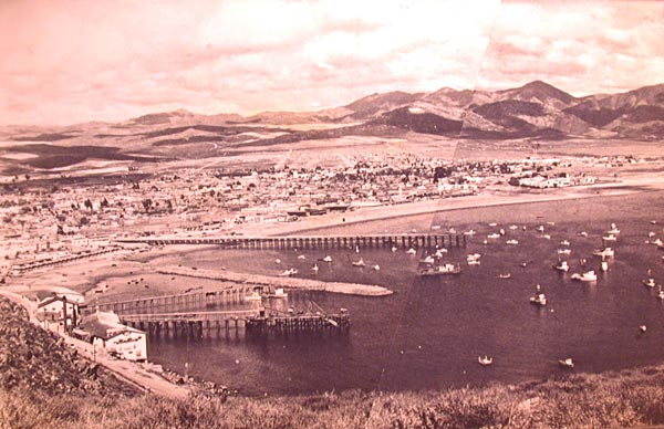 Photo of Ensenada, Mexico, ca. 1950.