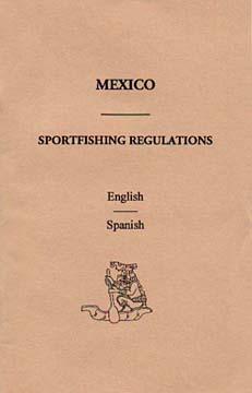 Cover, Mexico Sportfishing Regulations.