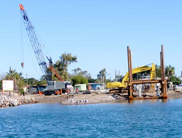 Puerto Lopez Mateos Mexico Launch Ramp Construction Photo 1