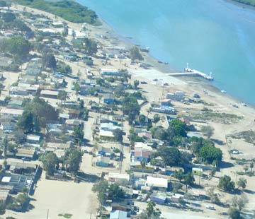 Aerial photo #2 of Magdalena Bay, Mexico.