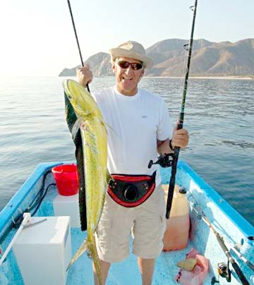 Summer dorado fishing at Isla Cerralvo, Mexico.