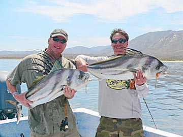 Rooserfish caught at East Cape.