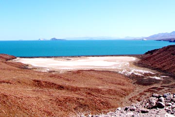 Northern Baja view of the Islas Encantadas