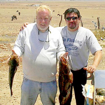 Fishing at Camalu, Baja California, Mexico