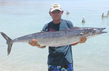 Wahoo caught at Isla Cerralvo, Sea of Cortez, Mexico
