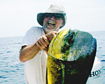 Dorado caught at East Cape