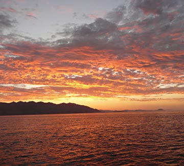 Sunset at Isla Estanque