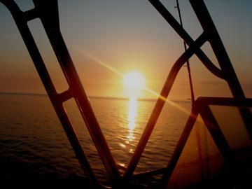 Sunrise on Bahia de San Quintin, Mexico.