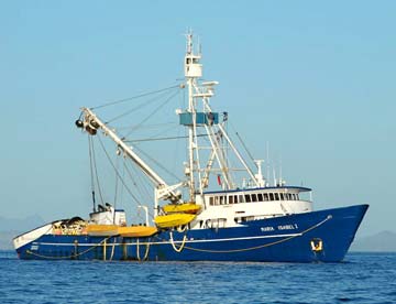 Loreto Mexico Commerical Fishing Boat Photo 1