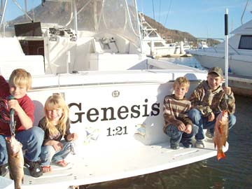 San Carlos Mexico Kids Yellowtail Fishing Photo 1