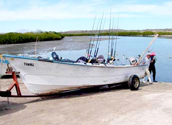 San Lucas Cove Mexico Panga Fishing Photo 1