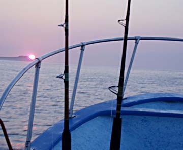 Morning sunrise at Punta Gorda, Mexico.