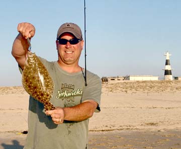 Cortez halibut fishing at East Cape, Mexico.