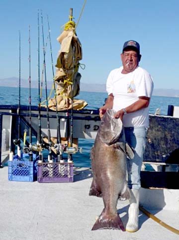 Capt. Cruz Cisneros of the panga mothership Andrea Lynn, San Felipe, Mexico.