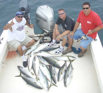 Yellowtail fishing at San Quintin, Mexico.