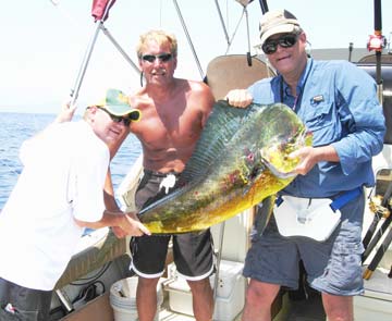 Fishing at East Cape, Mexico.