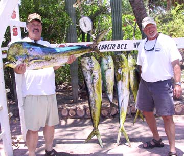 Fishing at Loreto, Mexico.