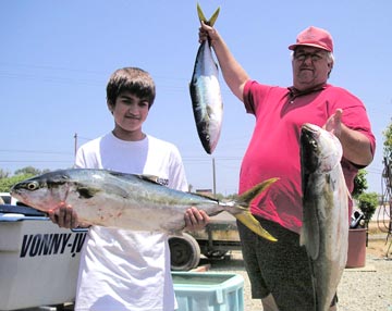 Yellowtail fishing at Ensenada, Mexico.