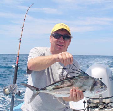 Roosterfishing at Cabo San Lucas, Mexico.