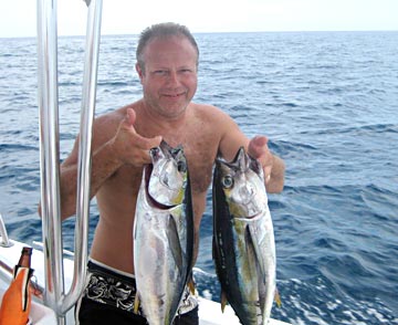 Tuna caught at Mulege, Mexico.