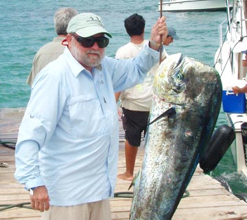 Dorado fishing, East Cape, Mexico.