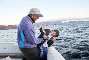 Yellowtail fishing at San Carlos