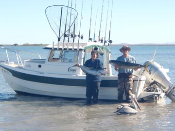 Fishing at San Lucas Cove