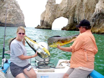 Cabo San Lucas dorado fishing