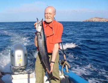 Wahoo caught at Cabo San Lucas