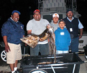 Squid donation to Guadalupe Vally La Paz Orphanage