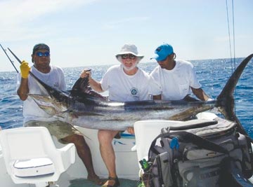 Ixtapa fishing sailfish release