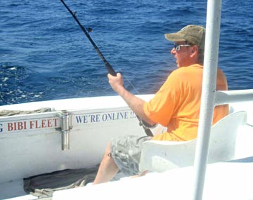 Fighting marlin at Mazatlan