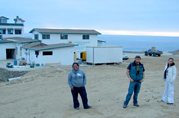 Abalone culture facility at La Lobera