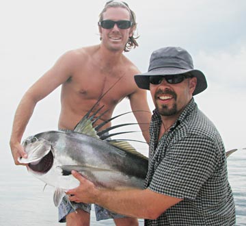 Roosterfish release at Punta Concepcion, Baja California Sur, Mexico