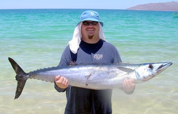 Wahoo caught at La Paz