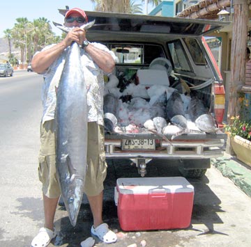 Wahoo caught at La Paz