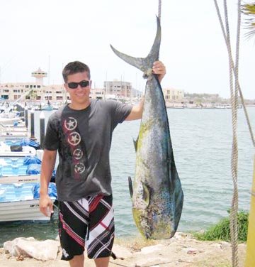 Dorado caught at Mazatlan