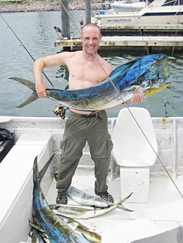 Dorado caught at Mazatlan