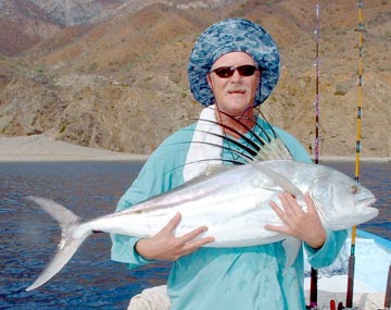 Roosterfish at La Paz